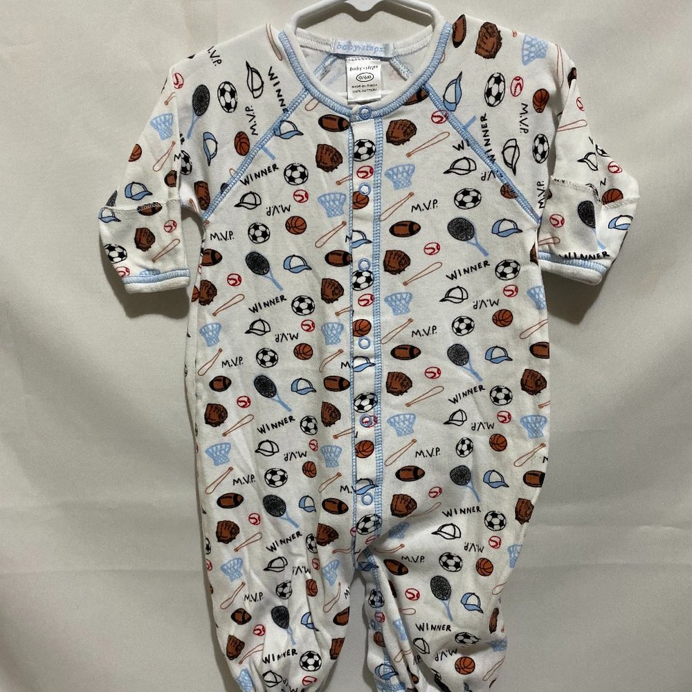 Baby Steps ❤️ Kids Romper Size 0-6 Months (PRE-LOVED)